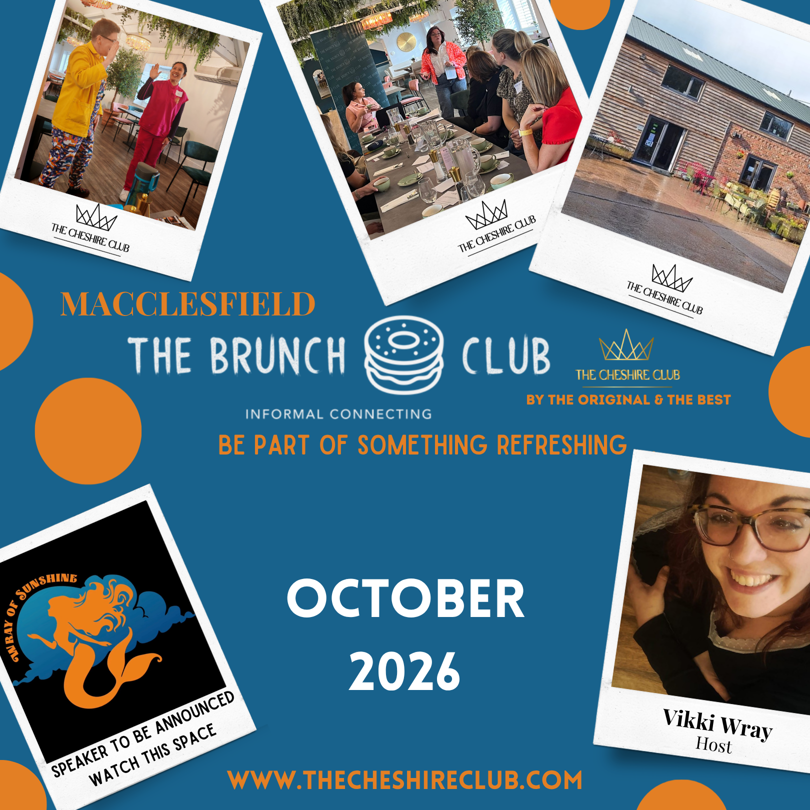 The Brunch Club – Macclesfield October 20th